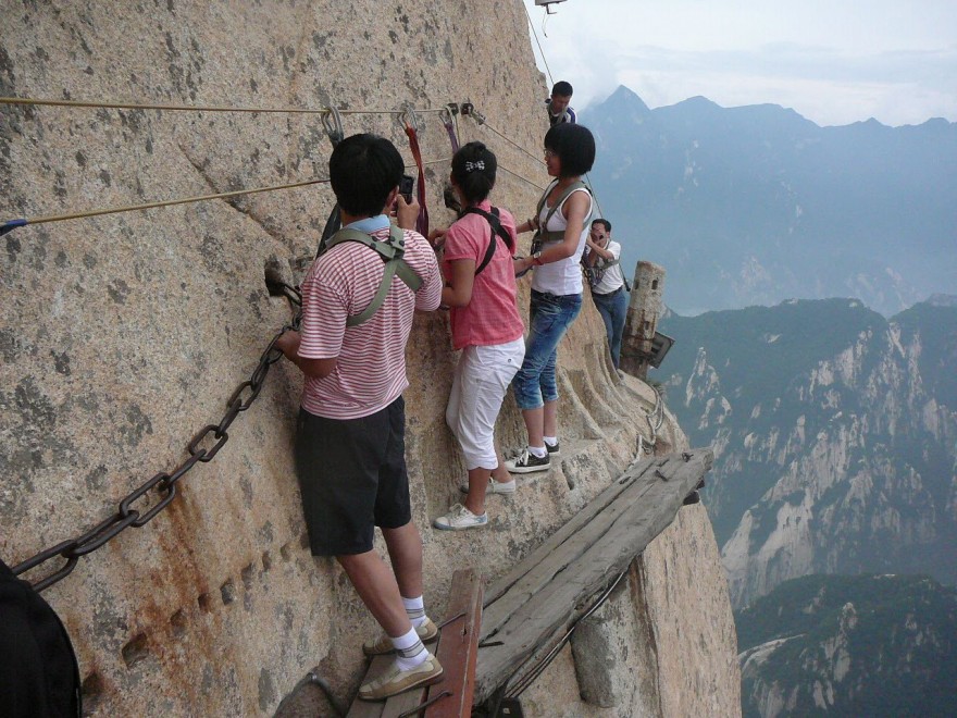 Monte Hua Shan - Cina (Fonte: La Repubblica)